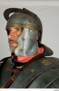  Photos Medieval Knight in plate armor 11 Medieval Soldier Roman soldier head helmet red gambeson 0002.jpg